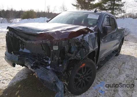 2021 GMC Sierra 1500 4Wd Standard Box Elevation z USA, uszkodzony, nr VIN 1GTR9CED6MZ179348